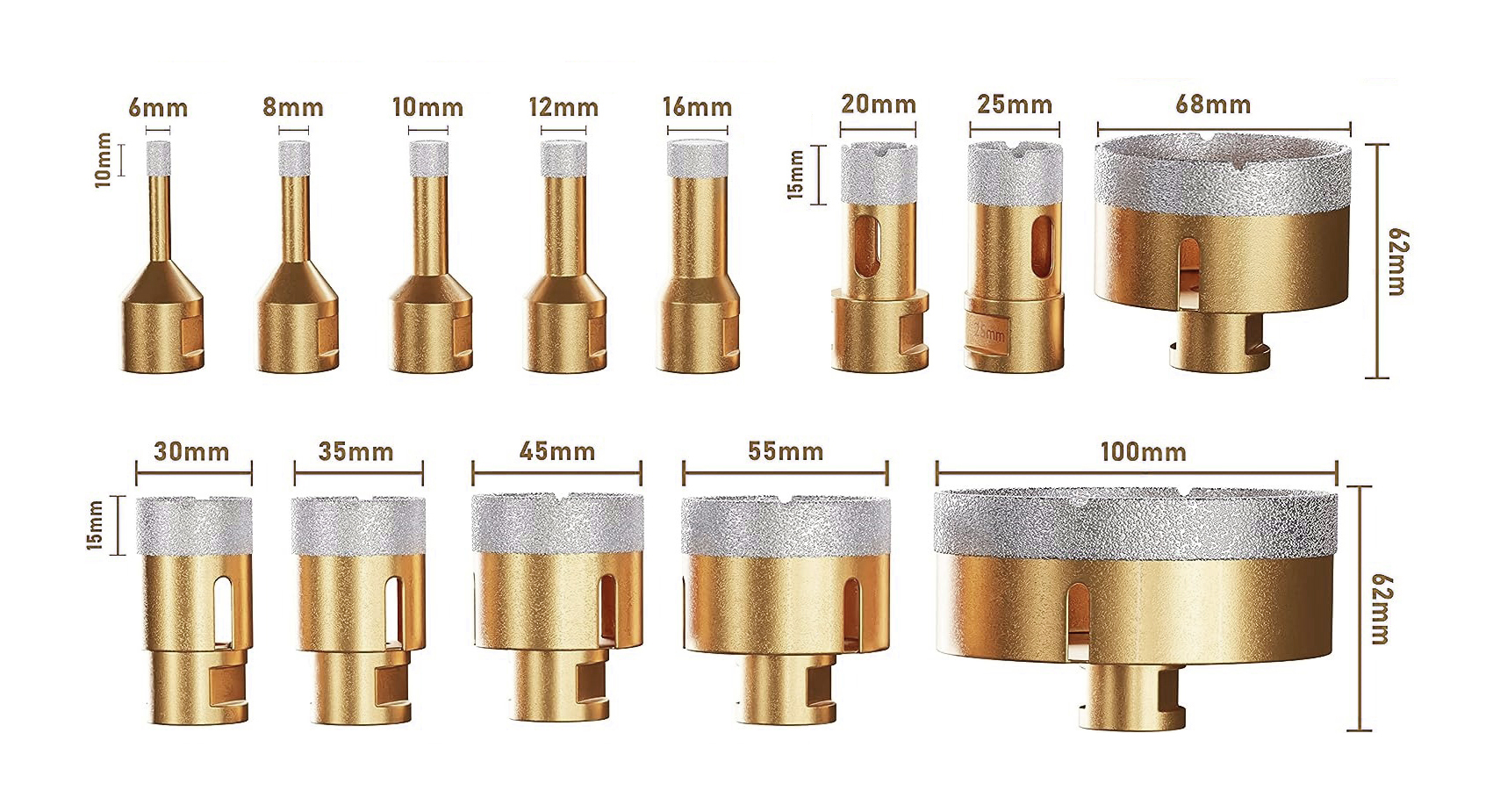 Drill-drill (16) a v&aacute;cuo (16)