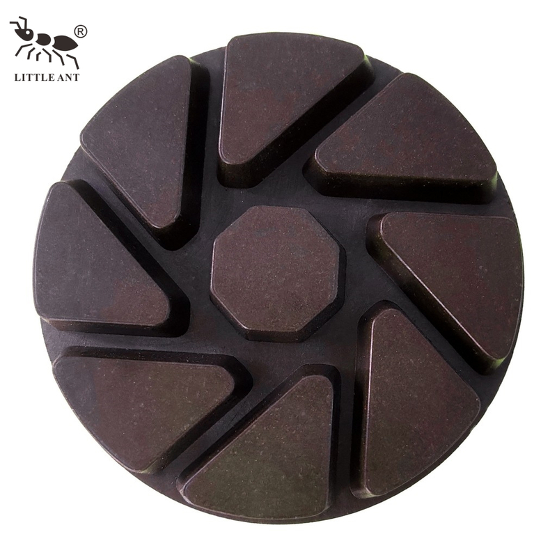 Little formiga novas almofadas de polimento de piso de concreto com diamante tornado de 3 polegadas para piso de esmeril carborundum