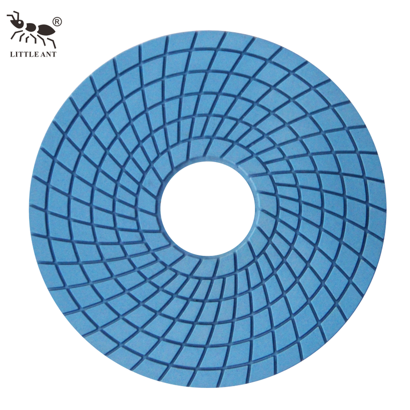 Little Ant 180mm 7 polegadas Polishing Polishing Spirl Wet True Color para pedra projetada