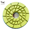 Little Ant 5 "125mm Snail Lock Resina Polishing Polishing Polish com PVC Backing Wet Use Use 5 polegadas Granite Mármore Terrazzo Quartz