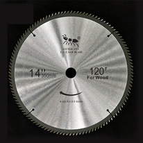 14 polegadas 120 dentes tct de corte de madeira lâmina de serra circular