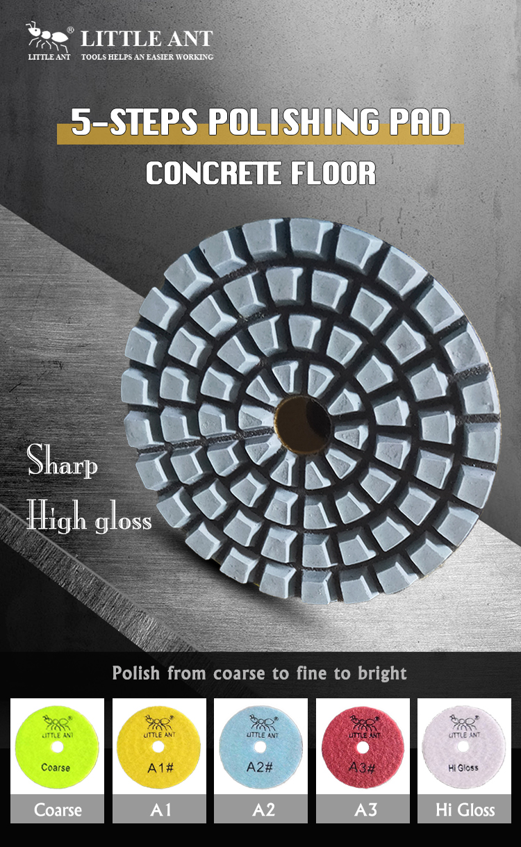 almofada de polimento