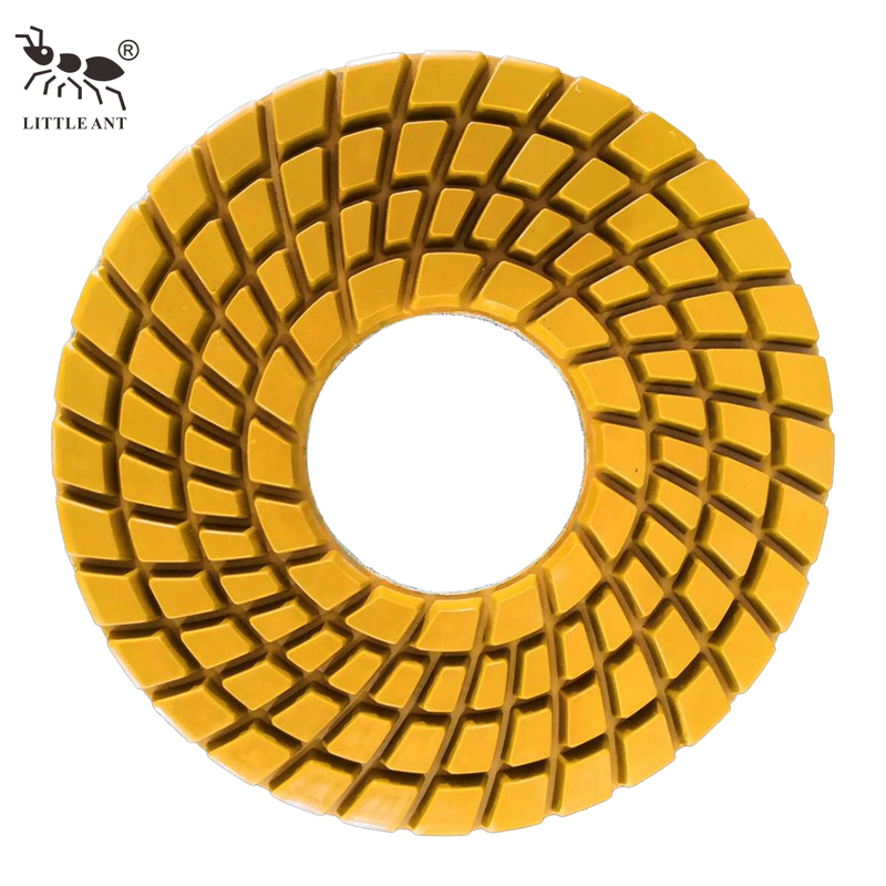 Little Ant 250mm 10 polegadas Polimento de piso Spiral para ferramenta elétrica Granite Marble Terrazzo Quartz