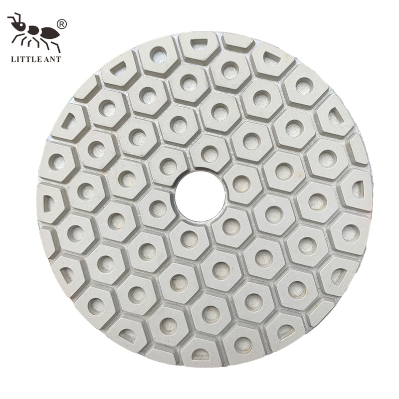 Little Ant True Color 4 Pinch Honeycomb Polishing Polish para mármore de granito de pedra projetado