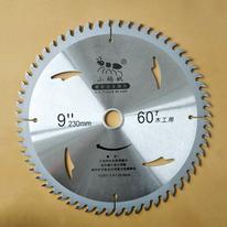 9 polegadas 60 dentes TCT Corte de madeira Circular lâmina