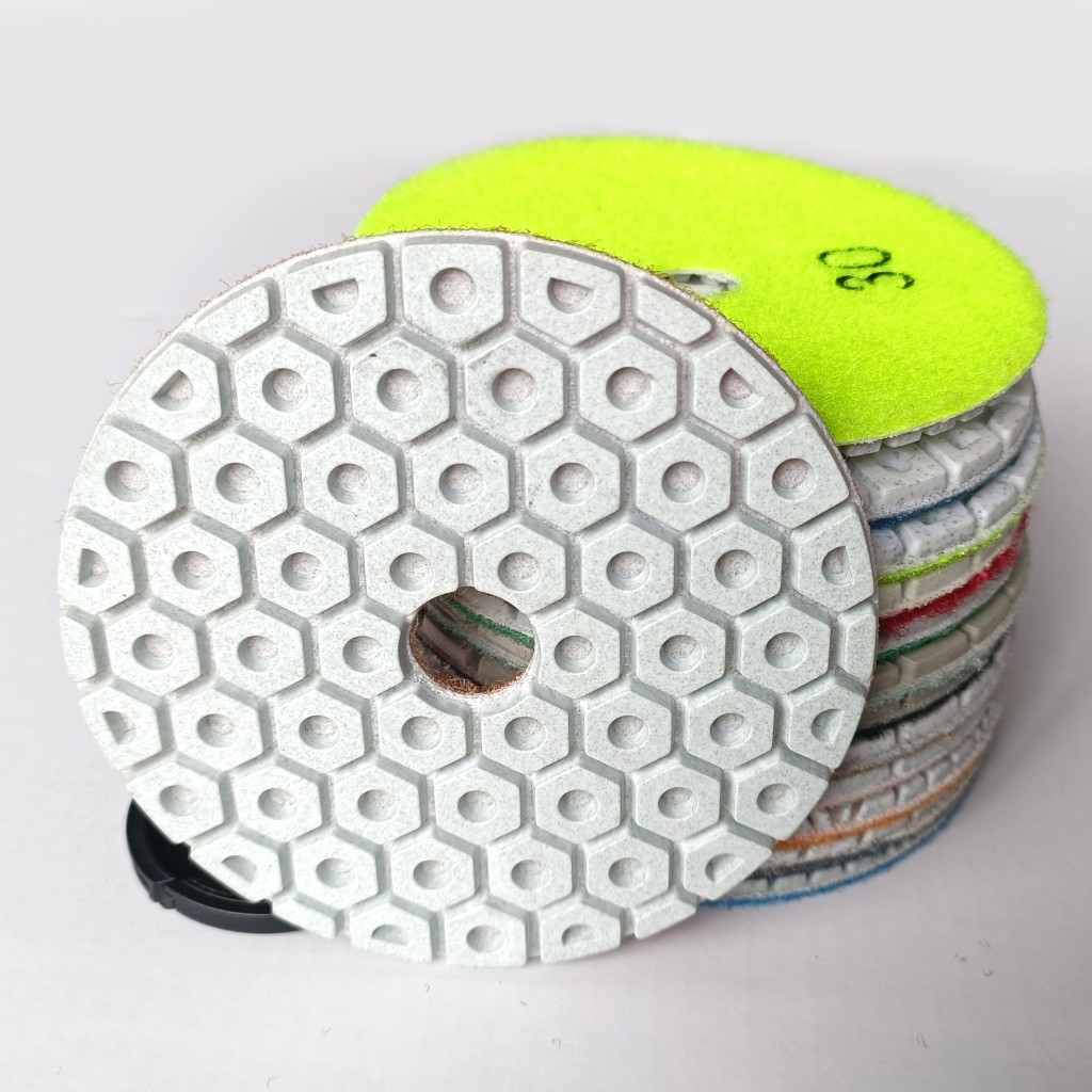 Little Ant True Color 4 Pinch Honeycomb Polishing Polish para mármore de granito de pedra projetado