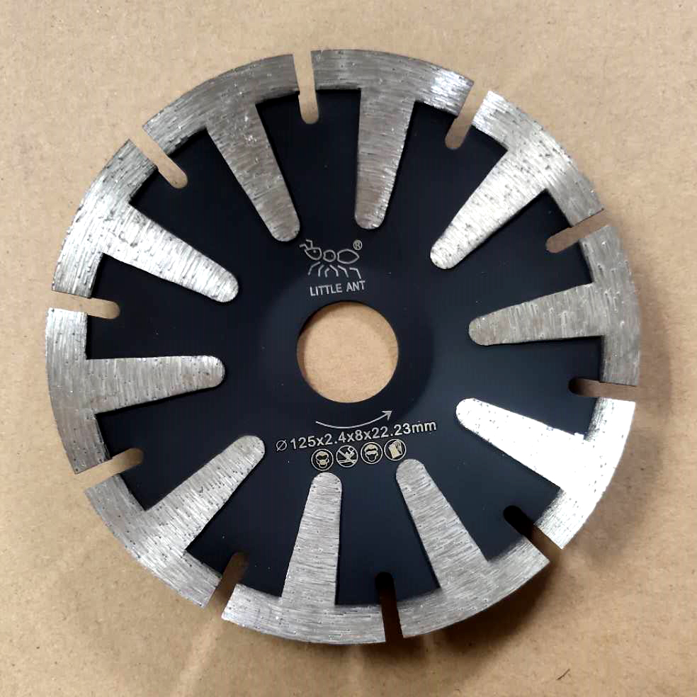 L&acirc;mina de segmento T c&ocirc;ncavo 125mm (4)