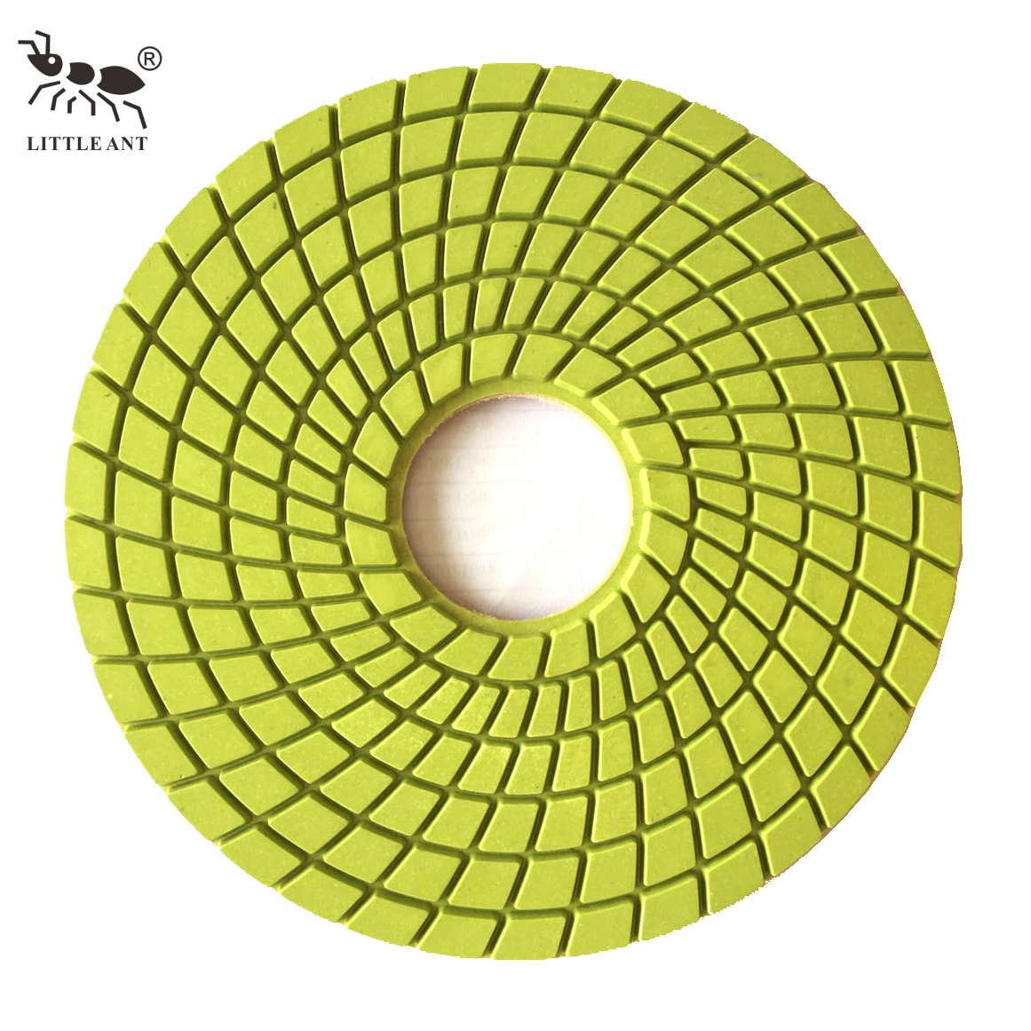 Little Ant 180mm 7 polegadas Polishing Polishing Spirl Wet True Color para pedra projetada