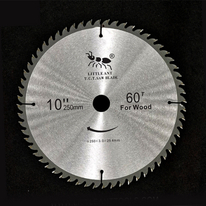 10 polegadas 60 dentes TCT Wood Cutting Circular Saw Blade