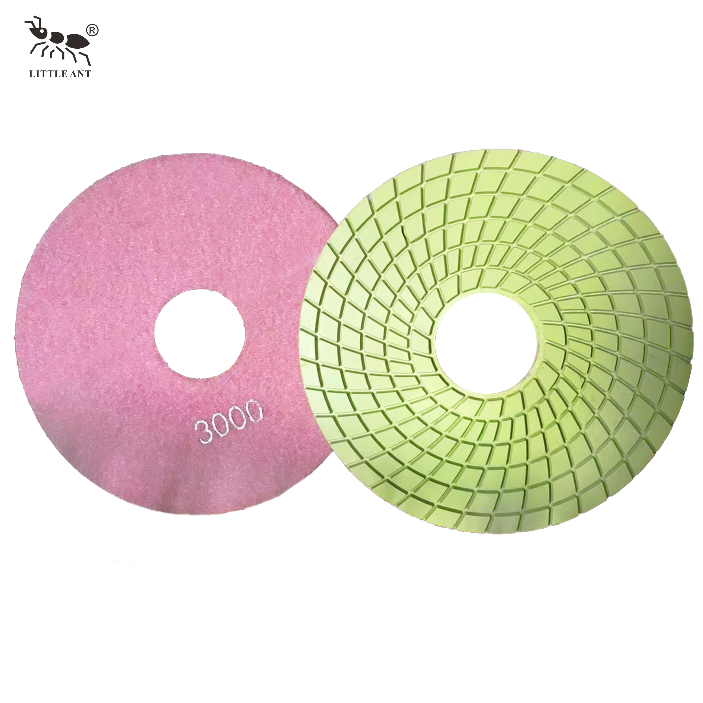 Little Ant 180mm 7 polegadas Polishing Polishing Spirl Wet True Color para pedra projetada
