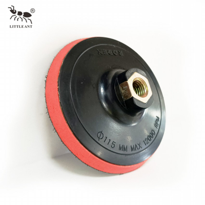 ∮115mm backer pad titular conector duplo pasta