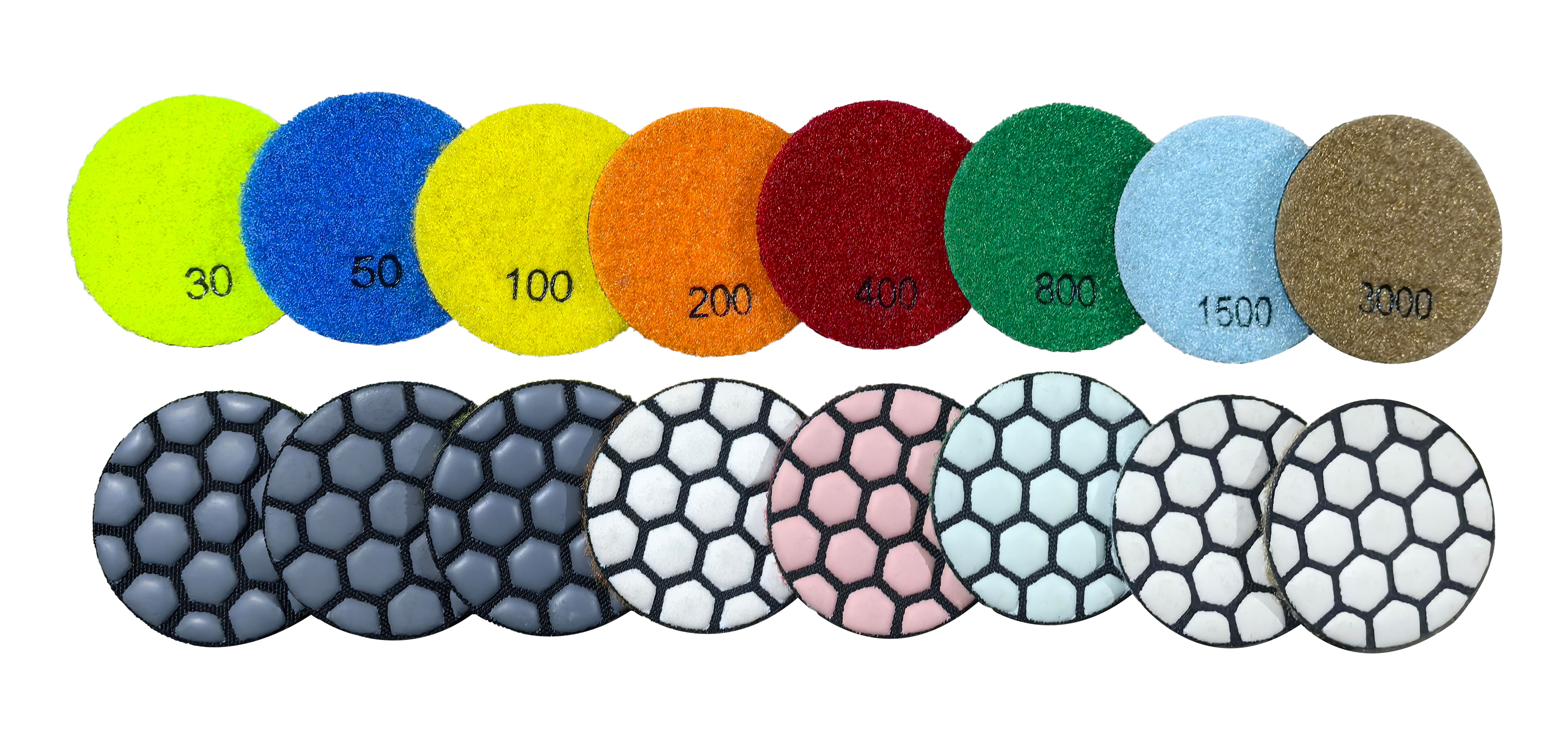 50 blocos de polimento