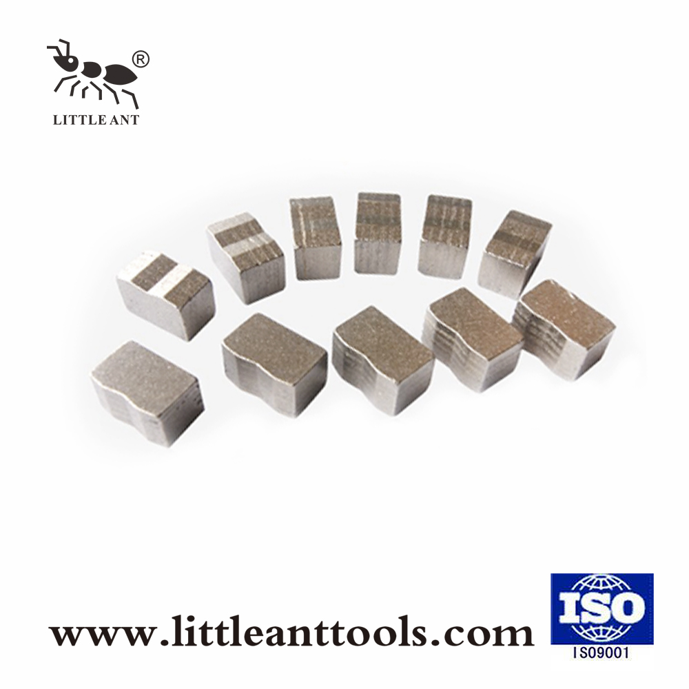 Segmento e lâmina de corte de bloco de diamante para granito usado em serra combinada