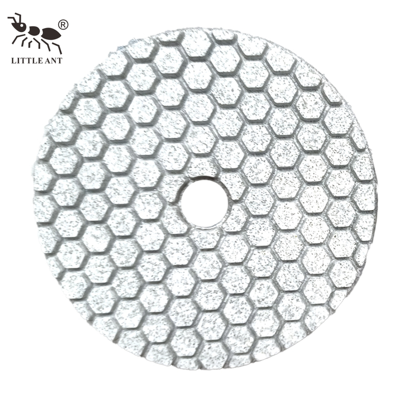 Little Ant Diamond Grit Grit em 5 etapas Pases de mármore prensado Granito Quartzo Porcelana Polishing Polishs Superfície