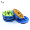 Little Ant 5 "125mm Snail Lock Resina Polishing Polishing Polish com PVC Backing Wet Use Use 5 polegadas Granite Mármore Terrazzo Quartz