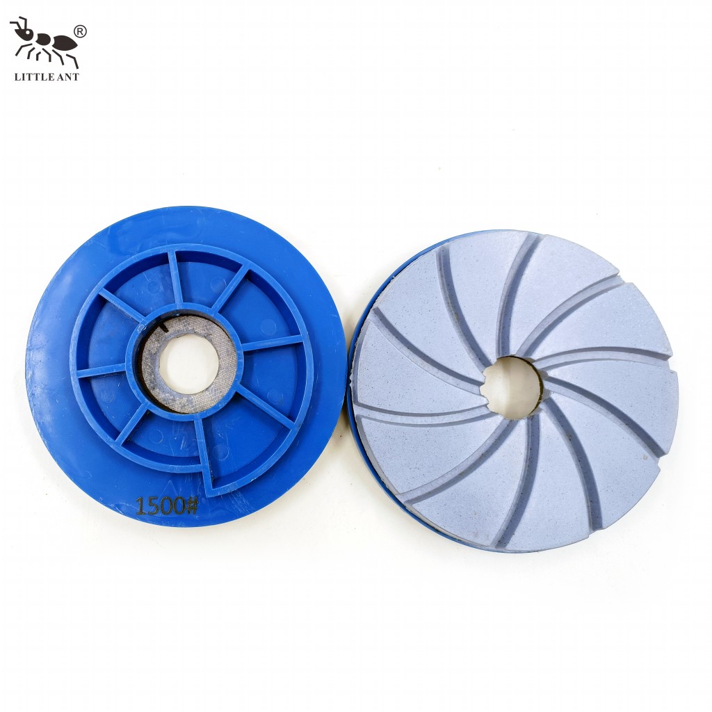 Little Ant Snail Lock Edge Resina Polishing Pad com PVC Backer Granite Marble Terrazzo Quartz