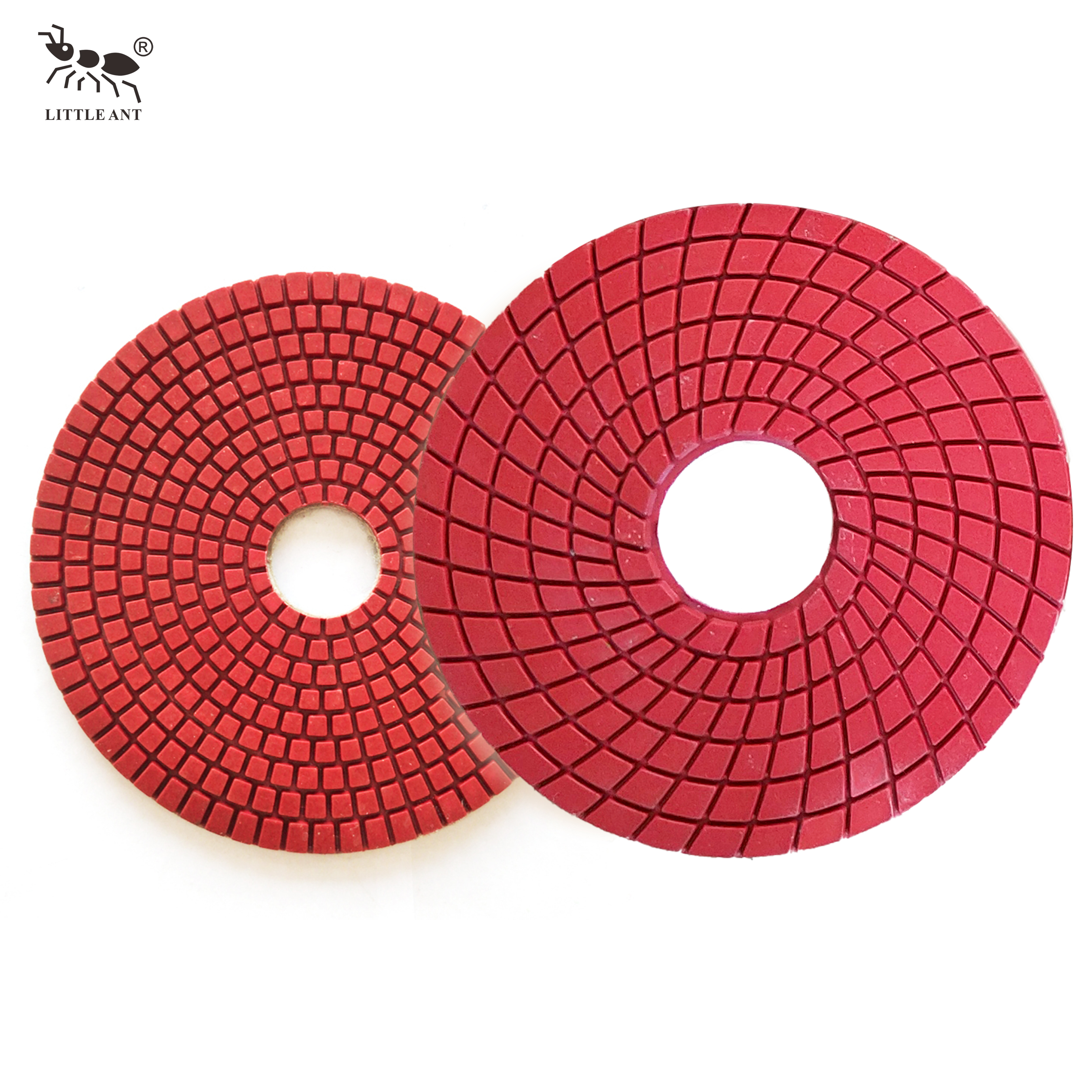 Little Ant 180mm 7 polegadas Polishing Polishing Spirl Wet True Color para pedra projetada