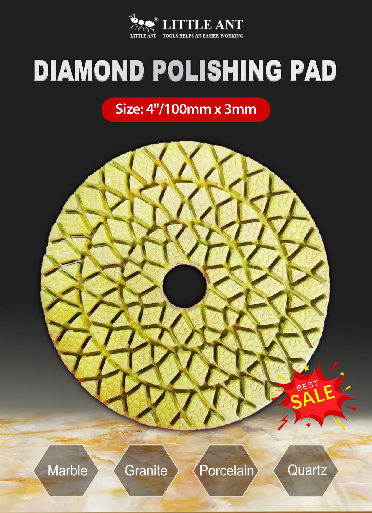 almofada de polimento