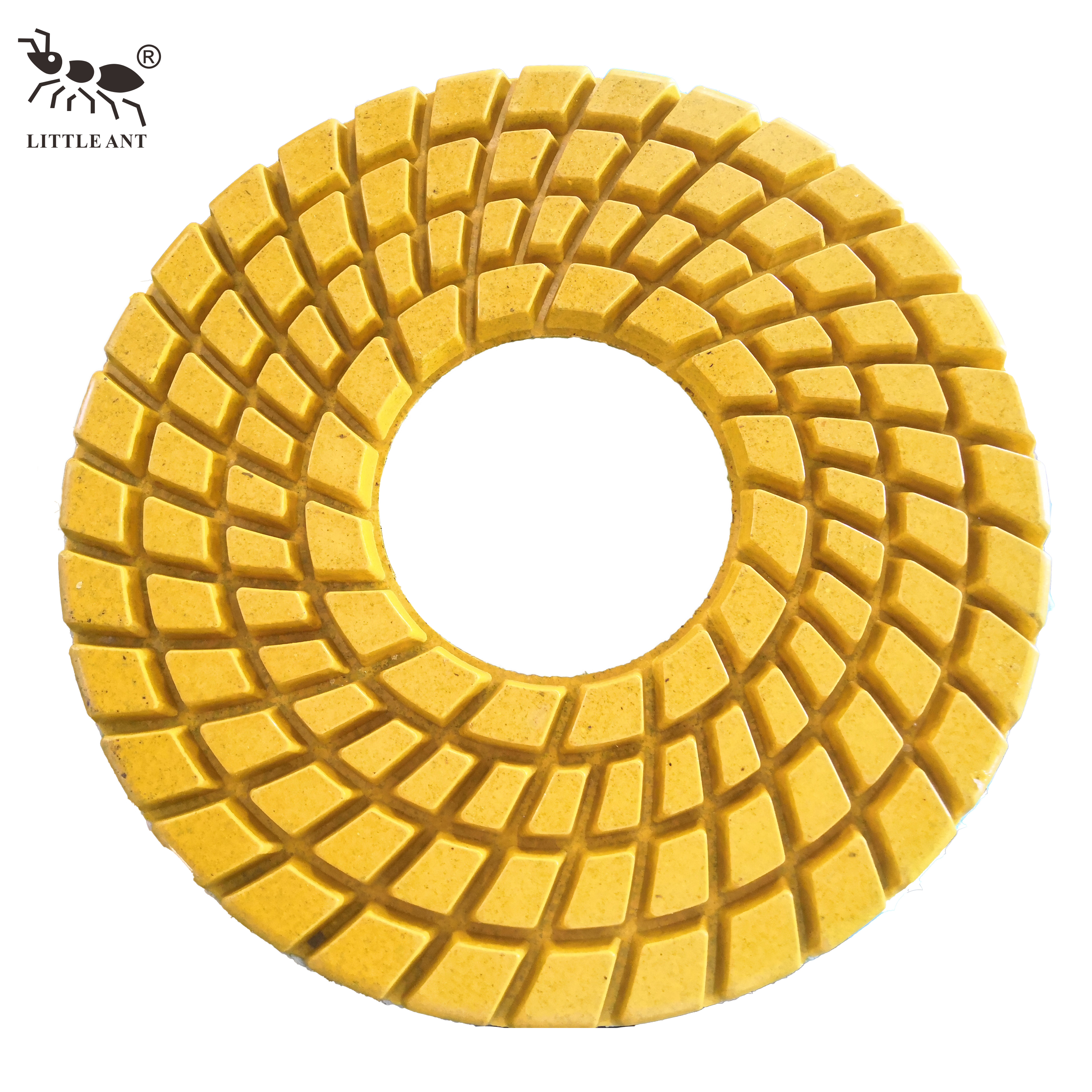 Little Ant 250mm 10 polegadas Polimento de piso Spiral para ferramenta elétrica Granite Marble Terrazzo Quartz