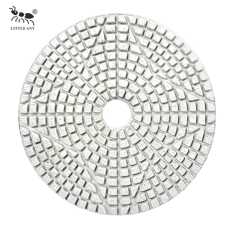 Little Ant de 3 etapas Quadrilateral 4 pontos Diamante Polish Polish Polding Flexível para Terrazzo de granito de mármore de pedra