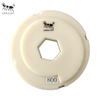 Little Ant Snail Lock 5 polegadas 125mm Polimento de borda de resina com PVC Backer Granite Marble Terrazzo Quartz