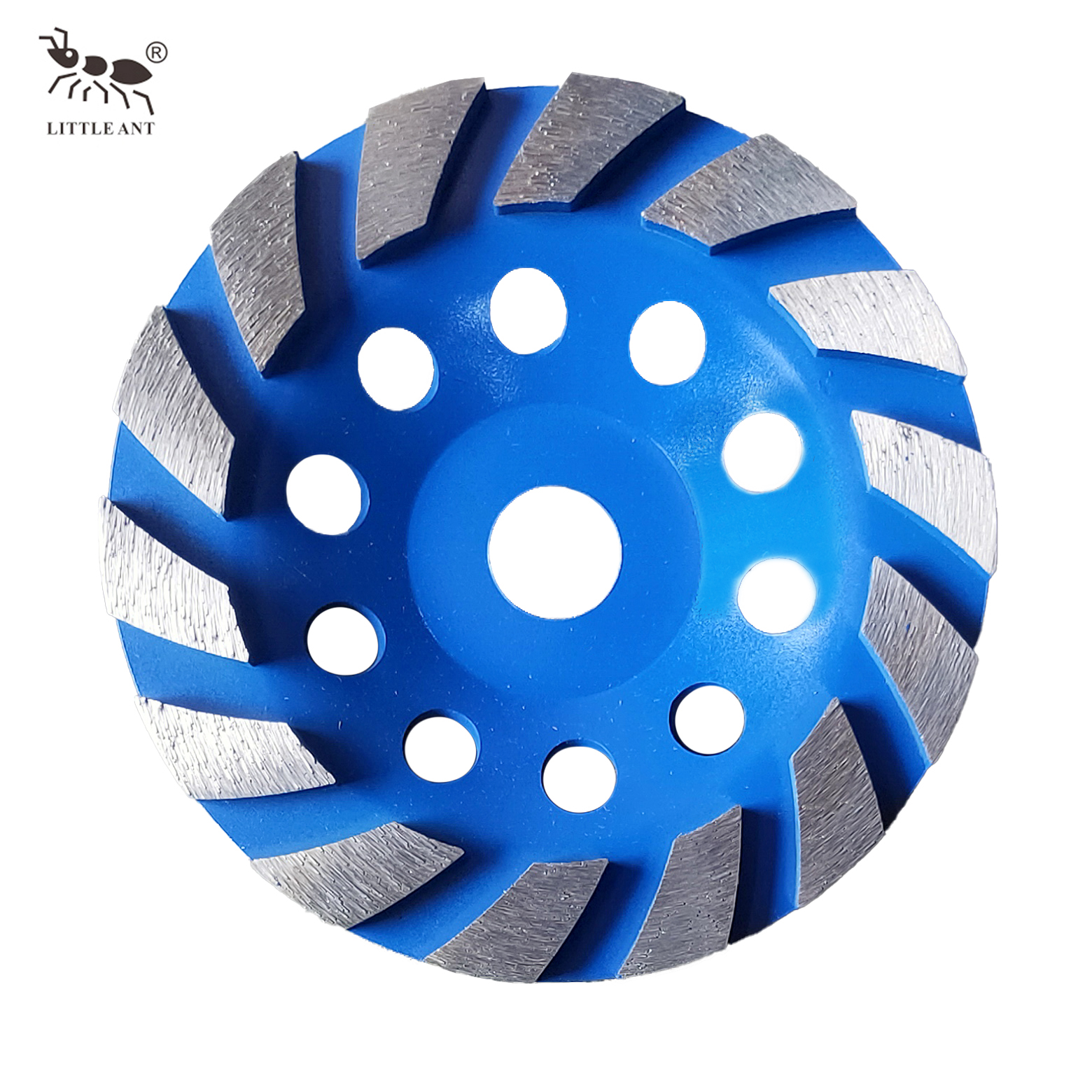 LITTLE ANT Circular Diamond Cup Wheel 3in 4in 5in 6in 7in Ferramentas abrasivas para concreto