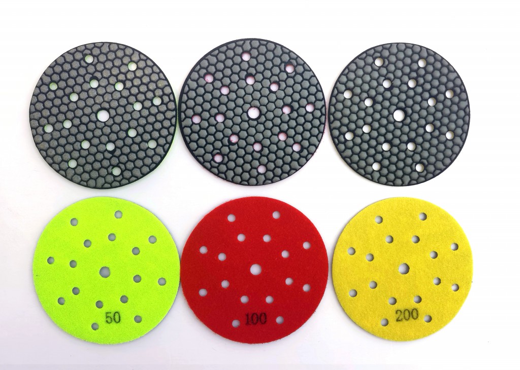 Little Ant Multihole Hexagon Polish Dry Polish para mármore Polhero de bancada em granito de marmore
