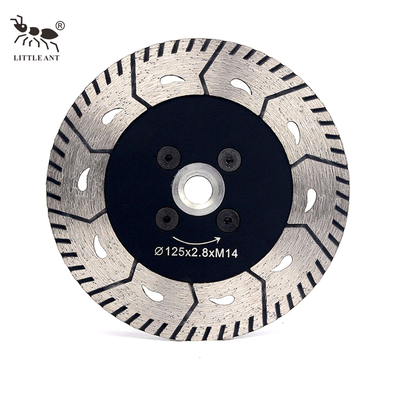 Lâmina turbo de diamante para corte manual de proteção de concreto de arenito de granito 